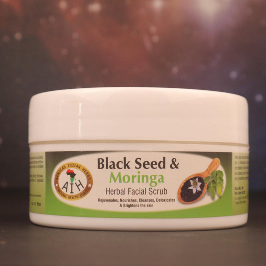 Black Seed & Moringa Herbal Facial Scrub