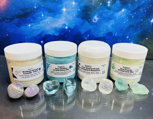 Gemstone Infused Dead Sea Bath Salts