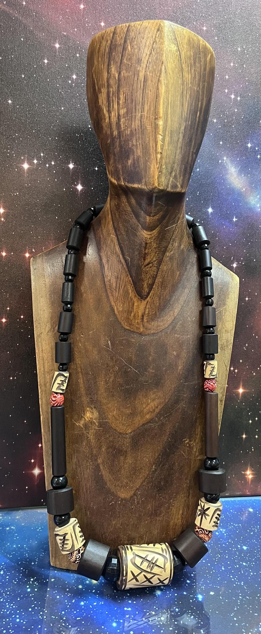 Ghanaian Wooden Necklace