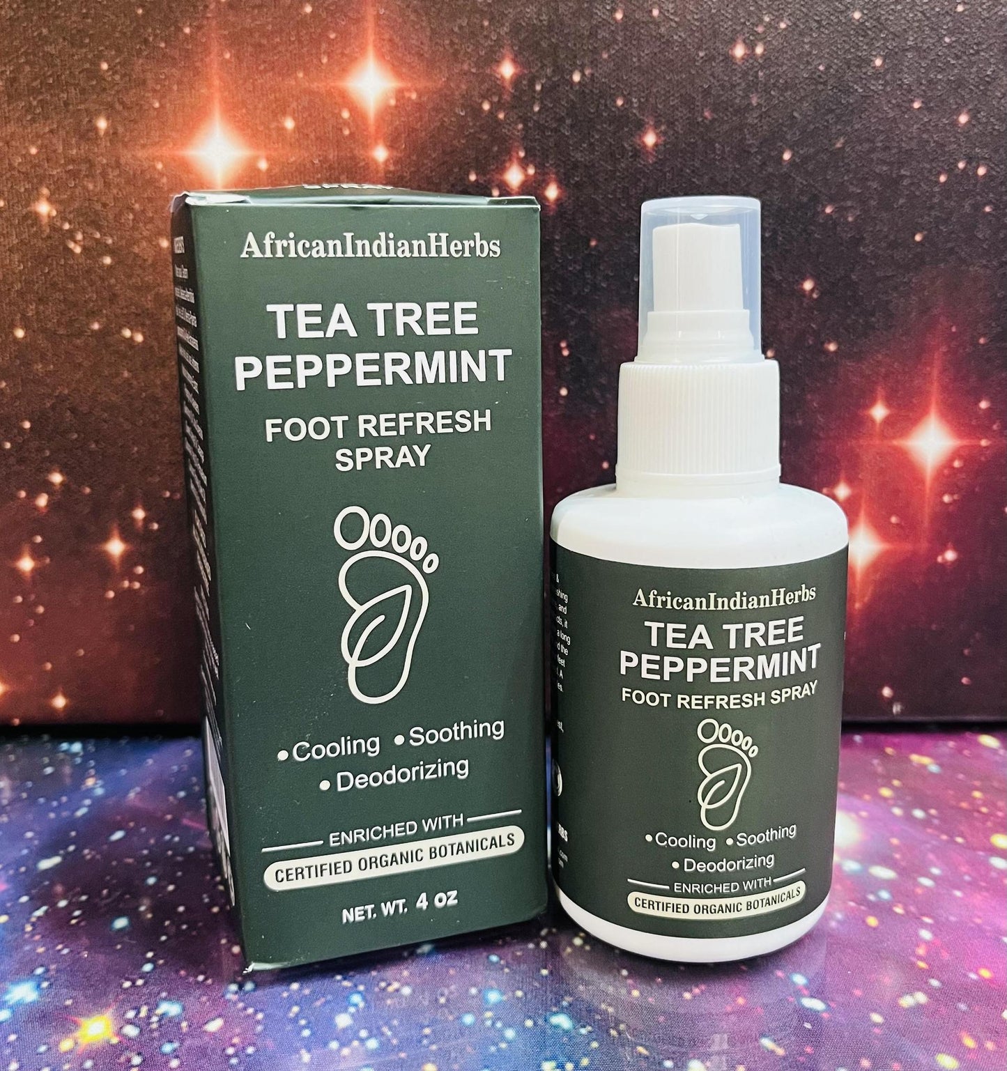 Tea Tree Peppermint Foot Refresh Spray