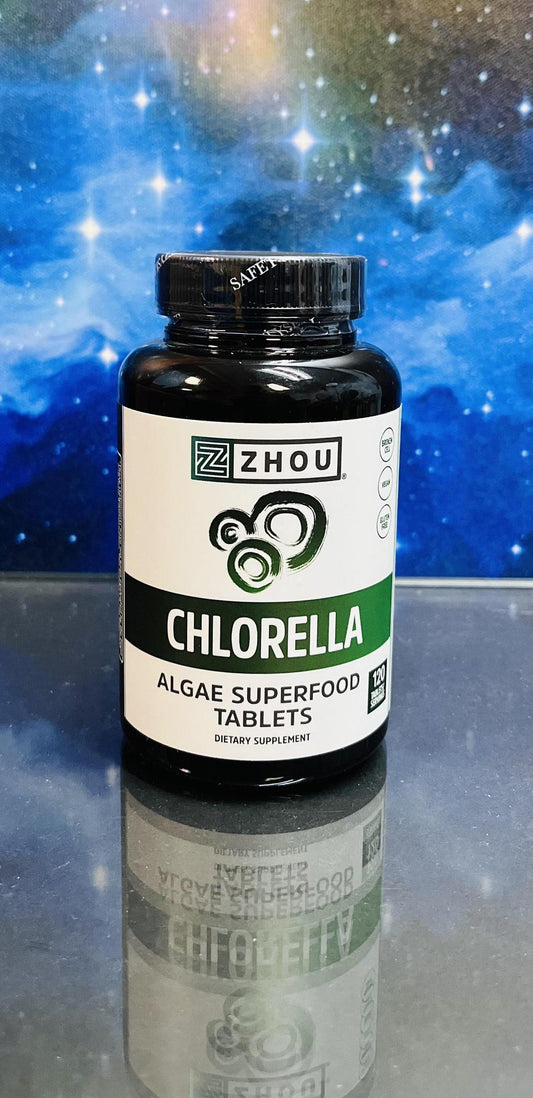Chlorella Algae Superfood Tablets (120 ct)