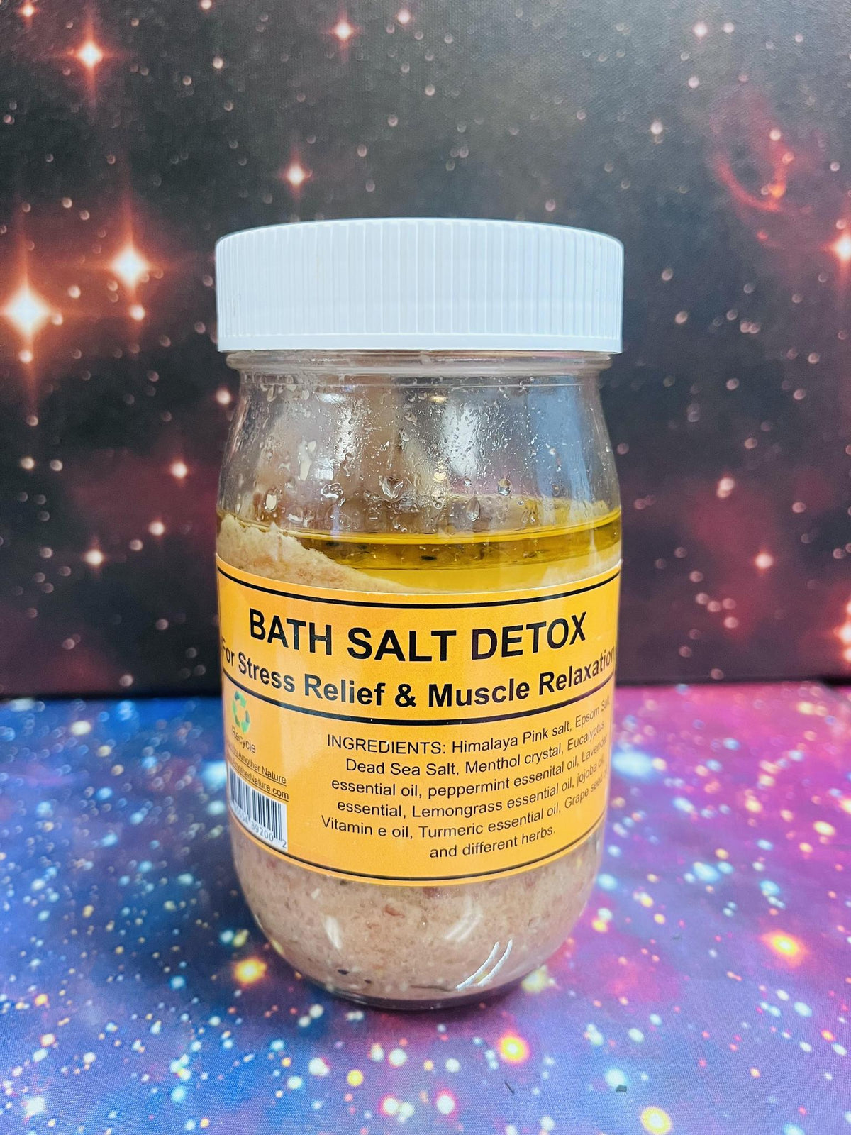 Bath Salt Detox for Stress Relief & Muscle Relaxation