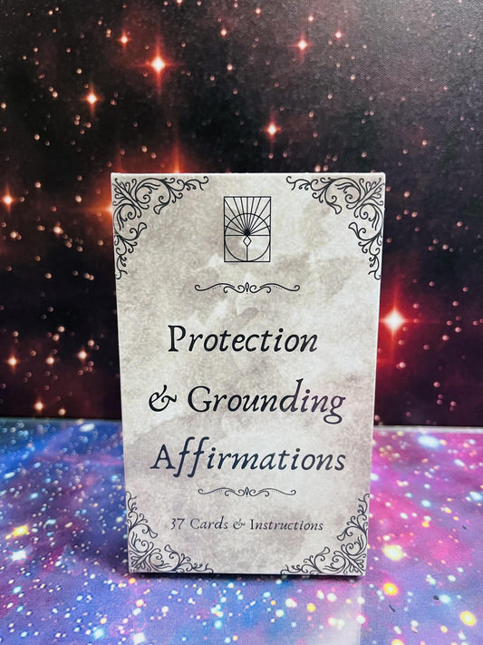 Protection & Grounding Affirmation Deck (37 cards)