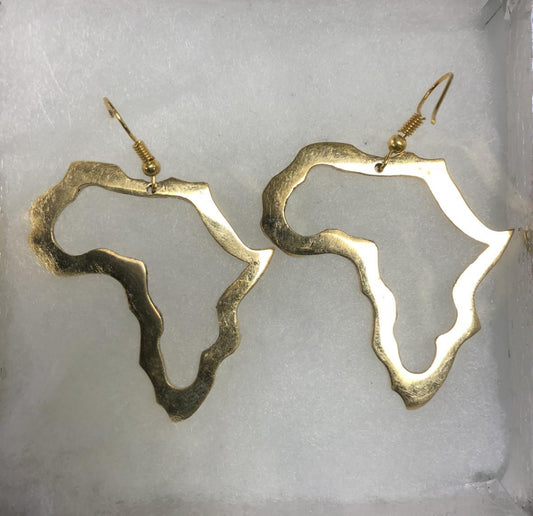 Kenyan Brass Earrings