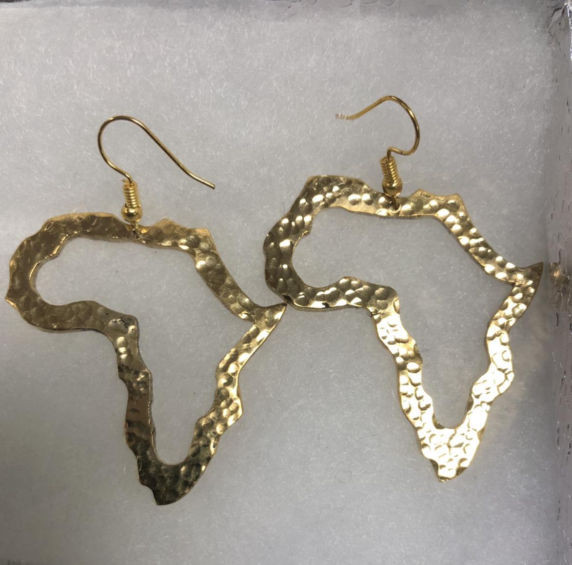 Kenyan Brass Earrings