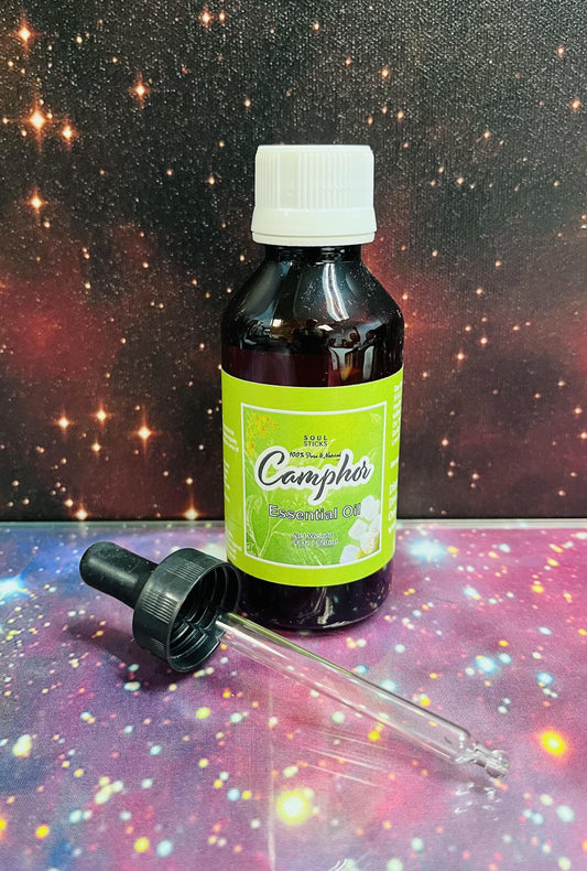 Camphor Oil 100% Pure & Essential (4oz)