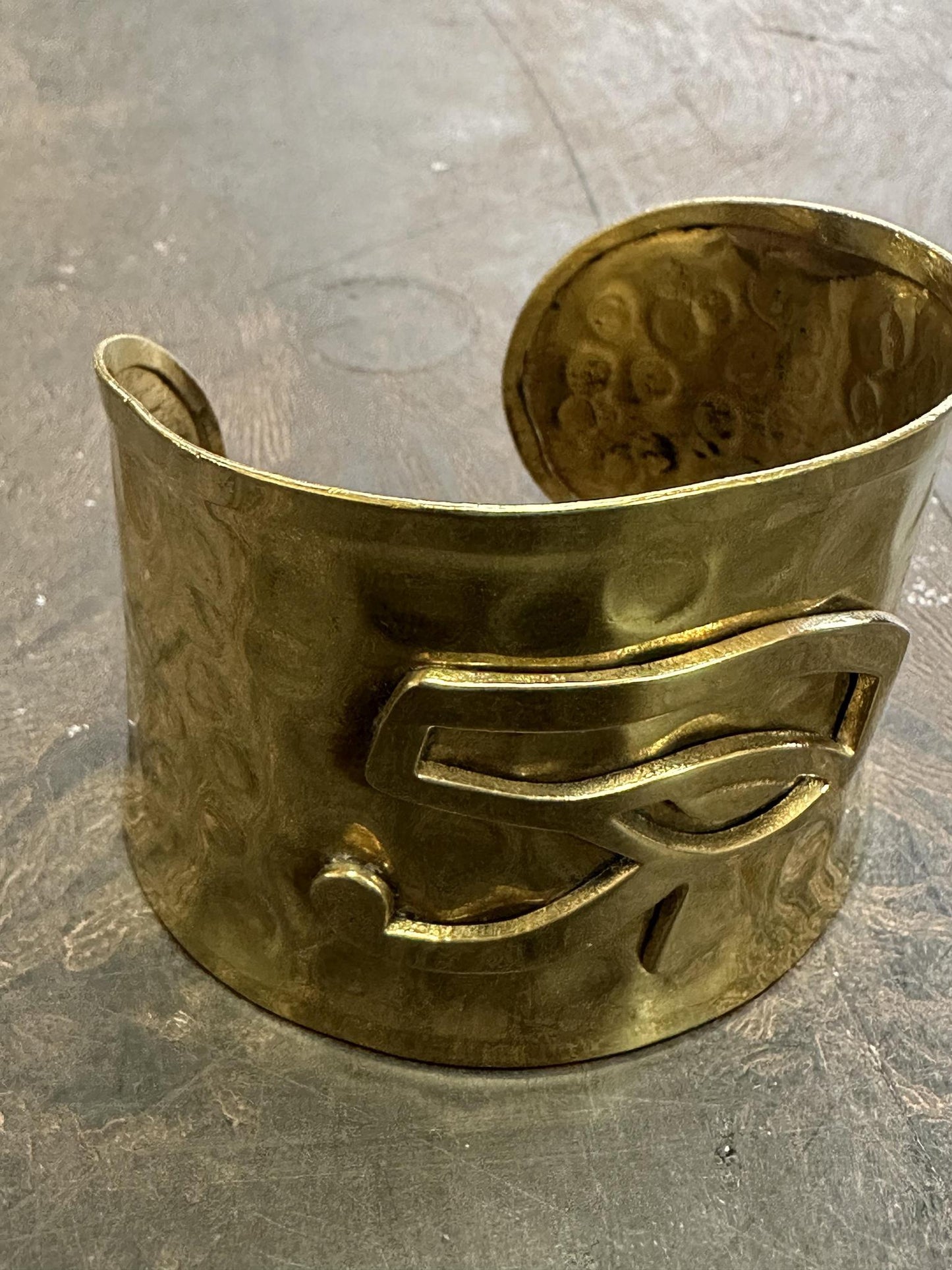 "Mali" Brass Cuff