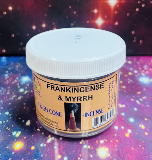 Frankincense & Myrrh fresh Incense Cone
