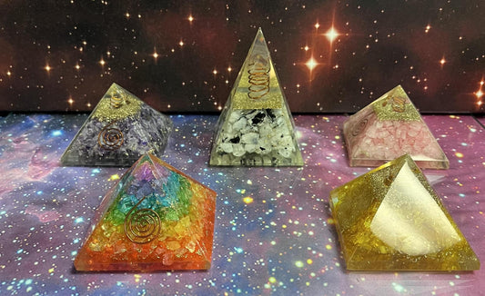 Orgonite Crystal Pyramid