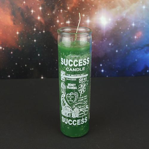 Green Success Candle